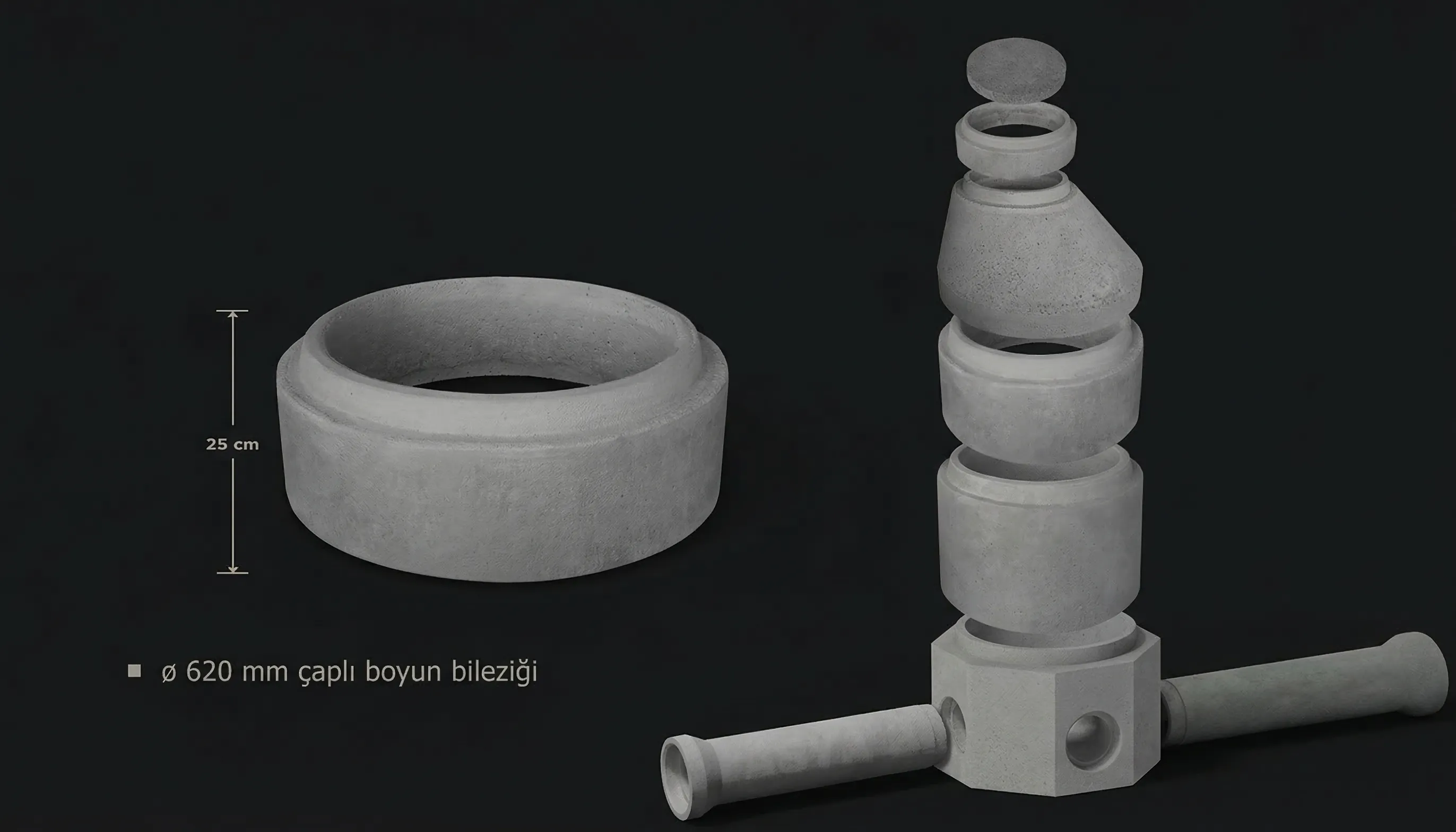 Muayene Bacası Boyun Bileziği - Görsel 1